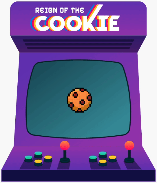 mobile device showing a racing game with an in-game ad unit