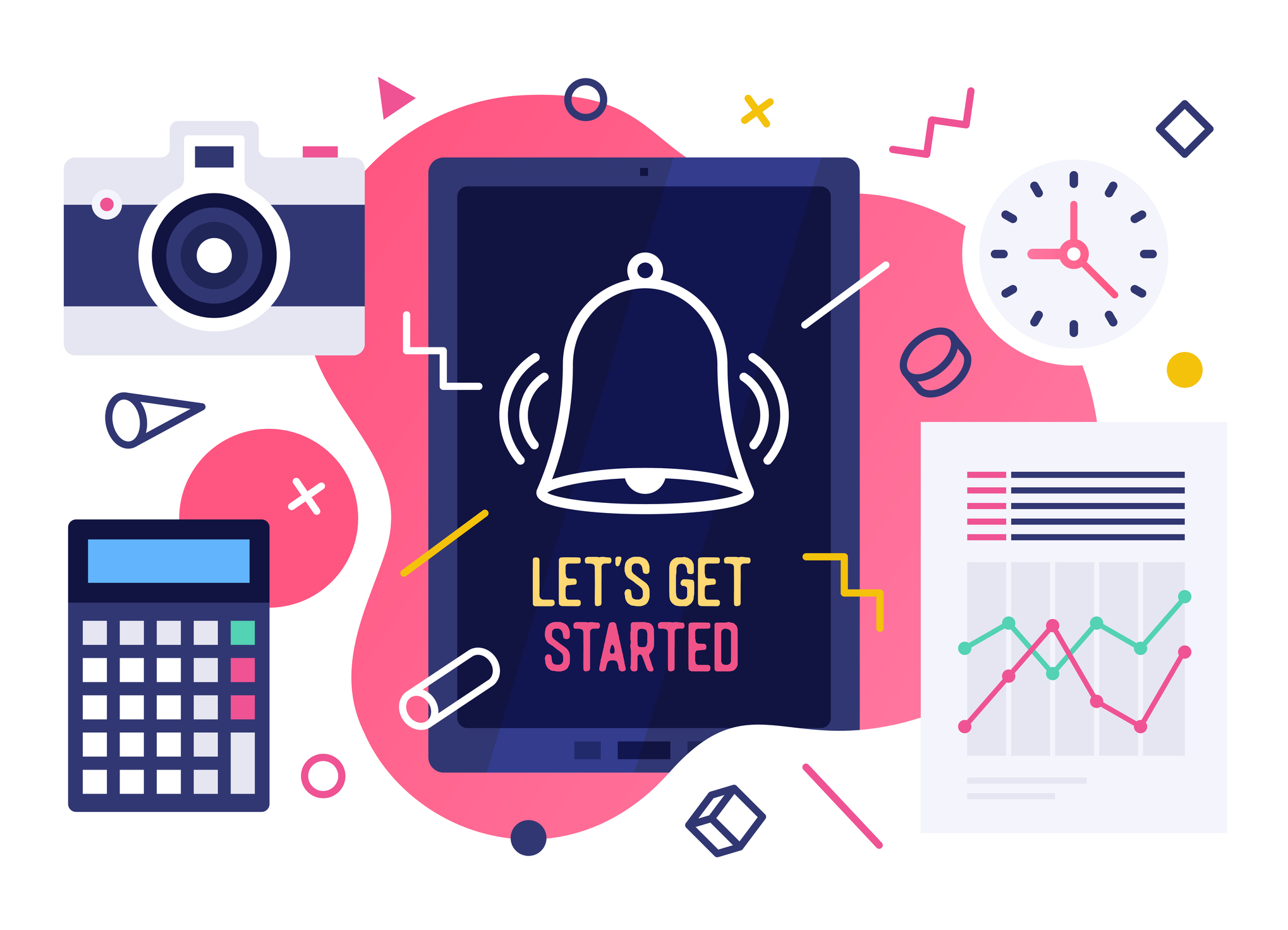 illustration about first-party data marketing
