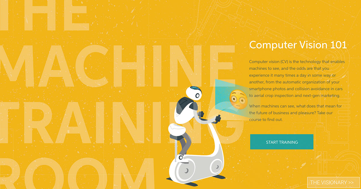 Image of an engineer programming a machine learning algorythm