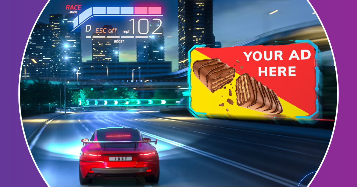 Alt Text: Illustration of In-Game Advertising & Mobile Game Advertising 