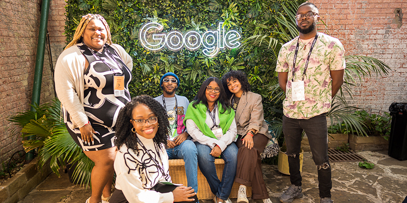 Alt Text: The GumGum Team Ready to Forge New Connections at the AfroTech Conference