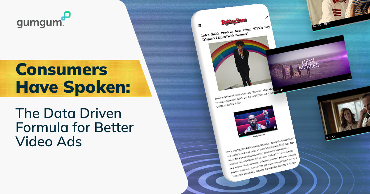 Consumers Have Spoken: The Data Driven Formula for Better Video Ads