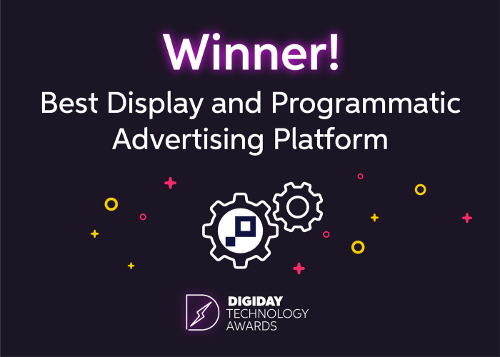 best programmatic and display platform award