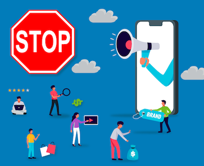 Illustration about contextual holiday advertising