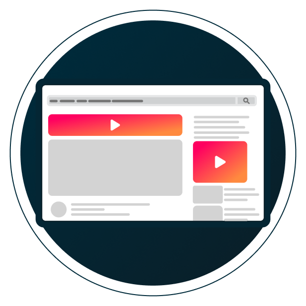 Illustration of In-Display Ads Available on Programmatic Video Advertising Platforms
