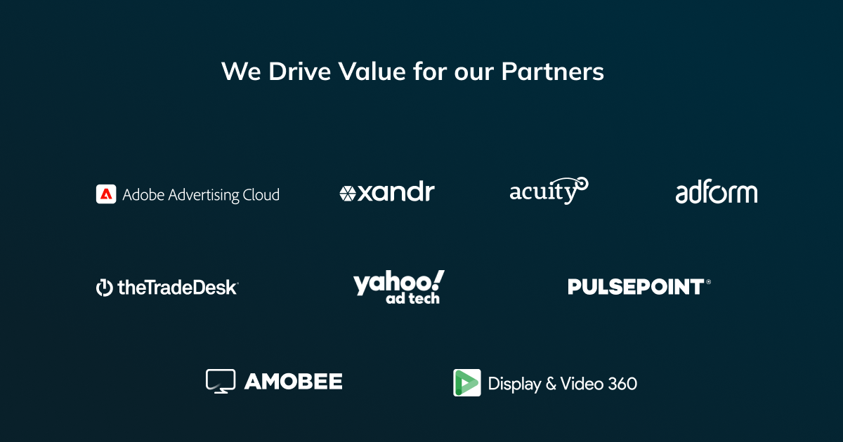 Illustration of GumGum's Partners in the Programmatic Ad Space